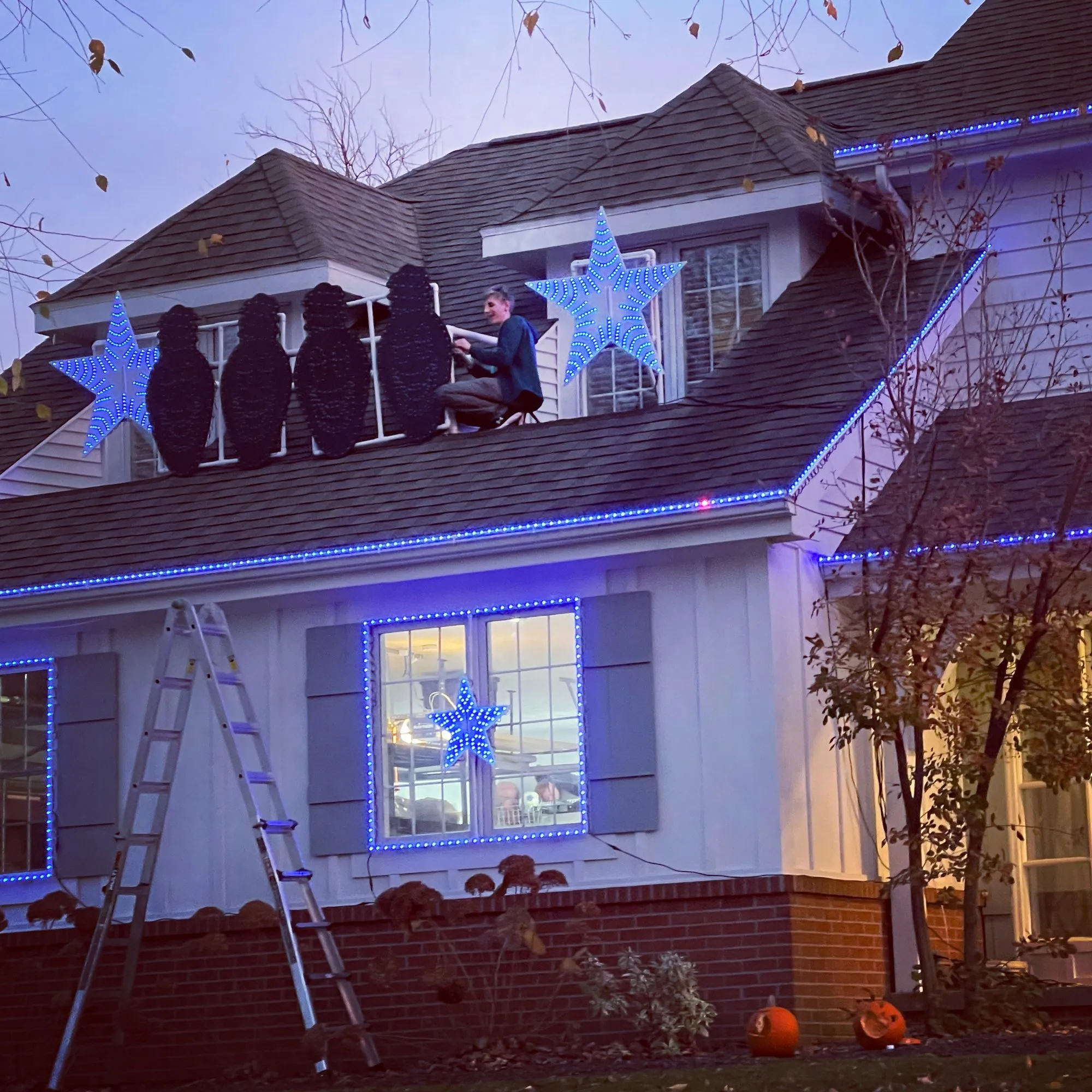 Testing the roof props, 2022